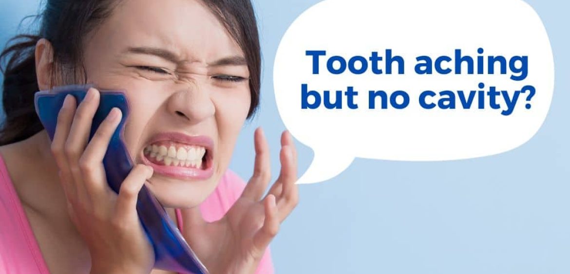 tooth hurts when eating sweets but no cavity